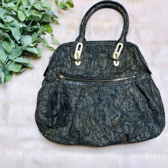 Stuart Weitzman Python Large Handbag - Picture 1 of 6